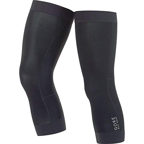 GORE BIKE WEAR Unisexe Genouillères, Coupe-vent, GORE WINDSTOPPER, UNIVERSAL Knee Warmers, Taille XL, Noir, AWKUNI