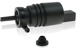 Wai Danie 67128362154 Pompa lavavetro - Compatibile con BMW E46/E39/E36 M3 M5 X3 X5 Z3 Z4 Z8 318i 323i 325i 328i 330i 528i 530i 740i 745i Con Gommino, Sostituisce OEM# 67128377612, 21323-232316B