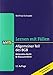 Produktbild Lernen mit Fällen Allgemeiner Teil des BGB: Materielles Recht & Klausurenlehre Musterlösungen im Gutachtenstil (AchSo! Lernen mit Fällen)