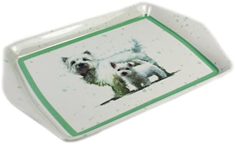 Dog and Puppy Snack Tray (Westie)