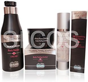Mon Platin DSM Black Caviar Orchid Body Set (Peeling, Body Serum &amp; Body Nectar)