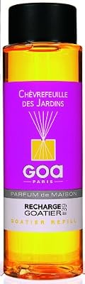 Goa 25939 Diffuseur Recharge Goatier Chèvrefeuille des Jardins 250 ml