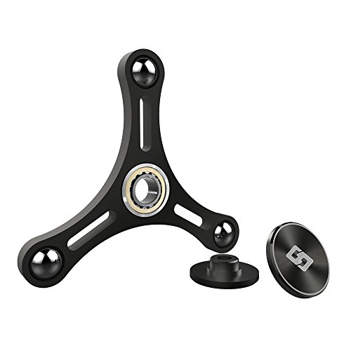 Fidget Spinner Toy Aluminum Alloy Hand Spinner Stress Anxiety Boredom Relieves Ceramic Bearing For Time Killer ADHD EDC ADD Autism Adult Kids, Spins Last For 3-5 mins - 2