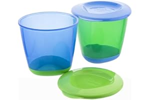 Tommee Tippee Explora 4 oz Pop Up Weaning Pots (2-Pack), TT-FED02