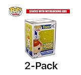  Funko Pop Stacks: Plastic Protector Case with Interlocking Lid #6520 (2-Pack)