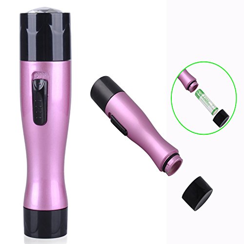 Cisixin Mini Size Electric Ear and Nose Hair Trimmer Shaver Facial Hair Groomer for Ladies Women