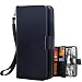 Produktbild iPhone X Hülle,iPhone X Case,iPhone 10 Hülle Snewill PU Leather 9 Card Slots Holder Flip Wallet Handyhülle with Magnetic Detachable Slim Hard Case Cover Schutzhülle für Apple iPhone X/10 - Black