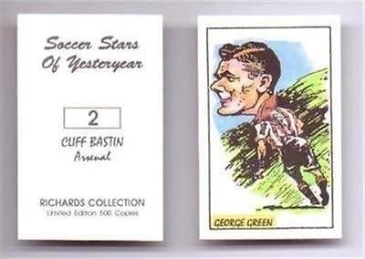 YESTERYEAR Soccer Stars Sheffield United GREEN football trade card No 71