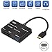 Price comparison product image Lemorele XQD/SD Card Reader USB C, 5Gbps High Speed Type C Card Reader USB 3.0,Support Sony G series(with USB mark),Lexar USB Mark card, SD series for Mac Pro Air,Windows systems,Andorid(Black)