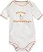 Produktbild Schnizler Unisex Baby Kurzarm, Kleine Alarmanlage, Oeko-Tex Standard 100 Body, Beige (Natur 2), 62 (Herstellergröße: 62/68)
