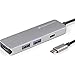 Produktbild USB Typ C 3.1 auf HDMI Adapter, USB C Multiprot Hub, USB-Kartenleser, Parallel World Metallic Grau - Space Gray C-HDMI+USB3+PD Charging