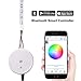 Produktbild Sunix® RGB / RGBW-Kontroller, 12-24V Mini-Bluetooth-LED-Streifen-Licht-Controller mit Fernbedienung Funktion (Nicht enthalten Adapter) für iOS und Android Smartphones