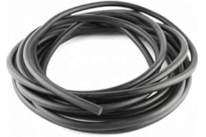 CYCLINGCOLORS Joint torique caoutchouc EPDM longueur 1m rond étanchéité souple corde universel (Diamètre 7mm)