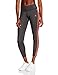 Produktbild adidas Damen Tights Sport Essentials 3-Streifen, grau (black melange/shock red S16), M, 4055344179192