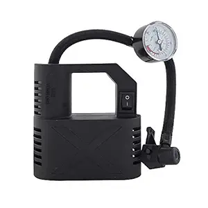 UNO MINDA URB-021 Portable Electric Mini DC 12V Tire Inflator Air Compressor Pump for Car and Bike Tyre