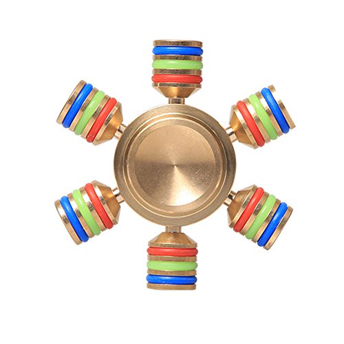 REPOO Fidget Spinner, Colorful Fidgeteer Fidget Spinner EDC Toy,Anxiety and Stress Relief, Ceramic Bearings,and Holiday Gift,pure copper REPOO Fidget Spinner, Colorful Fidgeteer Fidget Spinner EDC Toy,Anxiety and Stress Relief, Ceramic Bearings,and Holiday Gift,pure copper