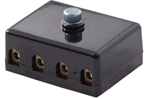 HELLA 8JD 002 294-201 Fuse Box - 4-pin connector - 8A - Black - Plug: Screw Contact