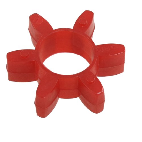 sourcingmap® 19mm Bohrung 40mm OD Urethan Wellenkupplung Spinne einfügen offen Zentrum de