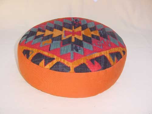 Preisvergleich Produktbild Yogakissen 30x10cm; Kelim / terrakotta