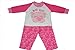 New Pink and white 'Big Hugs' Pyjamas for Baby girl 3-6 months, 6-12 months. 12-18 months and 18-24 months (18-24 months)