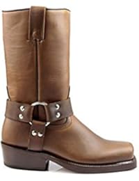 Buffalo - Botas de cuero para hombre