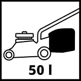 Einhell Benzin Rasenmäher GC-PM 46/1 S B&S (1,65 kW, 125 cm³, 46 cm Schnittbreite, 50 l Fangsack, 9-fache Schnitthöhenverstellung 30-80 mm) - 12