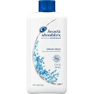 Head & Shoulders Classic Clean Dandruff Shampoo 1.70 oz (Pack of 3)