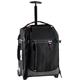 Zahlreiche Zubehörtaschen und ein Zubehörbeutel