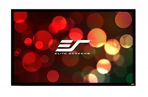 Preisvergleich Produktbild Elite Screens PVR110WH1 Leinwand – Projektionsleinwand (weiß, schwarz)
