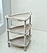 Produktbild Highdas¡¡Tier 3 Badezimmer Storage Rack Kunststoff Eckregal Caddy Basket Stacking