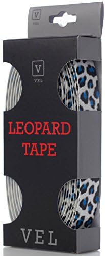 VEL Leopard Bar Tape - Blue