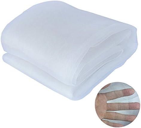 10'x50' Mosquito Netting Bug Insect Barrier Bird Net Protect Plants and Fruit Trees Garden Netting