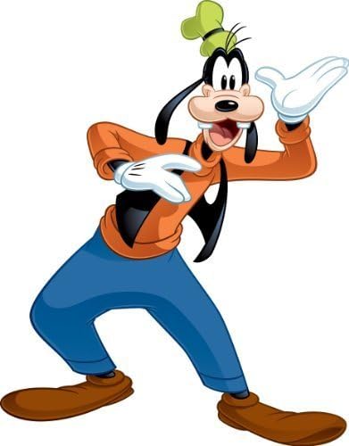 Disney "Mickey &amp; Friends" Goofy Wall Decal Cutout 44.5"x57" by Wallhogs