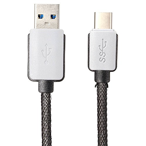 Adapter Kabel – TOOGOO(R)15cm Type C USB 3.1 USB C Male auf Standard USB 3.0 Adapter Kabel fuer Macbook PC - 3