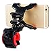 Produktbild PTCM Fahrradhalterung, Clip Art Mobile Halterung mit 360-Grad-Drehung, Clip-Grip Lenker Bike Mount Halter Stand für Mobile Smartphones, iPhone 6 Plus/6/5 s/5/4 s/4, GPS-Geräte.