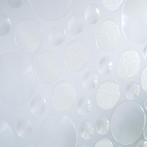 anaterra Duschvorhang transparent inkl. Ringe 180 x 200 cm - 2
