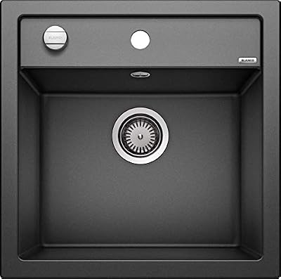 Blanco DALAGO 6 Évier de cuisine anthracite en Silgranit PuraDur, noir, 518521