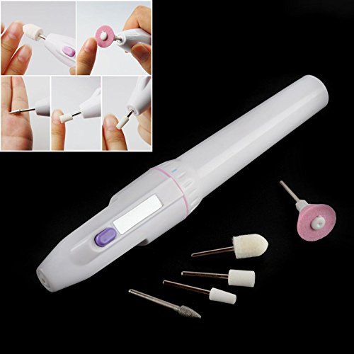 Professional Nail Art Drill Electric Nail File Buffer Manicure or Pedicure Polisher Drill Tool Kit