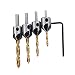 Produktbild Homyl Senker Bohrer Holzbohrer Titan Bohrer Spiralbohrer Dril-Bit-Set 3mm,4mm,5mm,6mm