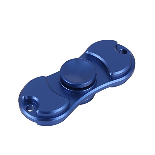 SeOST Fidget Hand Spinner Stress Reducer High Speed Aluminum Alloy Bearing Fidget Toy EDC Fingertips Anti Stress Educational Autism ADHD Rotation Focusing Toys for Kids & Adults (Blue) SeOST Fidget Hand Spinner Stress Reducer High Speed Aluminum Alloy Bearing Fidget Toy EDC Fingertips Anti Stress Educational Autism ADHD Rotation Focusing Toys for Kids & Adults (Blue)