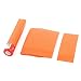 Produktbild sourcingmap® 20stk. 29.5mm 18.5mm Orange Rot PVC Schrumpfschlauch für Einzel 18650 Akku