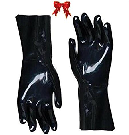 Artisan Griller Insulated Barbecue Gloves * Best Heat Resistant Neoprene For Handling Food Right On Your Smoker, Fryer or Grill * Use For Cooking &amp; Handling Turkey Fryers, Smokers, BBQ's, Pulling Pork, Home Brew Tasks.