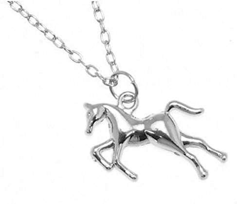 Silver Coloured Horse Necklace