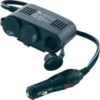 Preisvergleich Produktbild CE 3-fach Verteiler mit USB Zigarettenanzünderstecker MWU10230