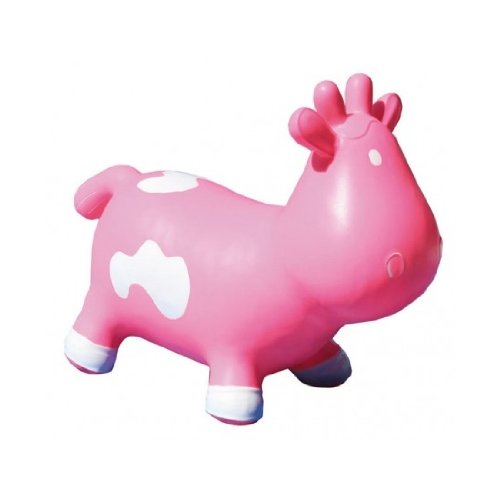 KidzzFarm Betsy the Cow Animal Hopper (Pink and White)