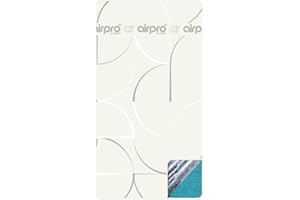 AirPro By Widex Telo per Stirare sul Tavolo XL – 135x65 cm – Tappetino da Stiro per Il Tuo Tavolo - Stira più Velocemente e più Comodamente sul Tuo Tavolo - 6 Strati!