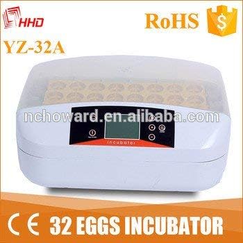 Ravi 2018 32 110V Position Incubator Turner Tray with PCB Turning Motor for Eggs (Yellow)