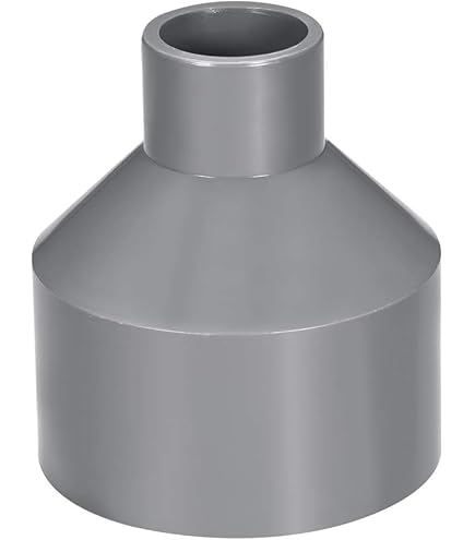 Acoplamiento Reductor PVC DWV TOP-VIGOR - 32 Mm X 40 Mm - Pack De 2 - Para Tuberías Agua Y Drenaje