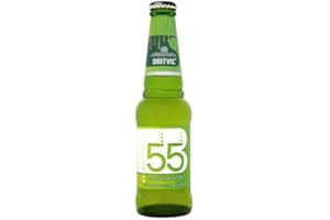 Britvic 55 Sparkling Soft Drink 275ml in 2 Flavour Case of 24 (Apple)