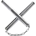GLOBEXTRA Stainless Steel Nunchaku for Martial Arts Rod Convertible